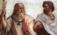 Plato and Aristotle from 'School of Athens' by Raphael