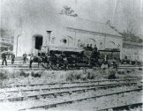 Loco at Wirksworth 1874